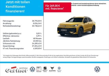 VW T-Roc 1.500 km 38.795 &euro; Eiselfing 83549